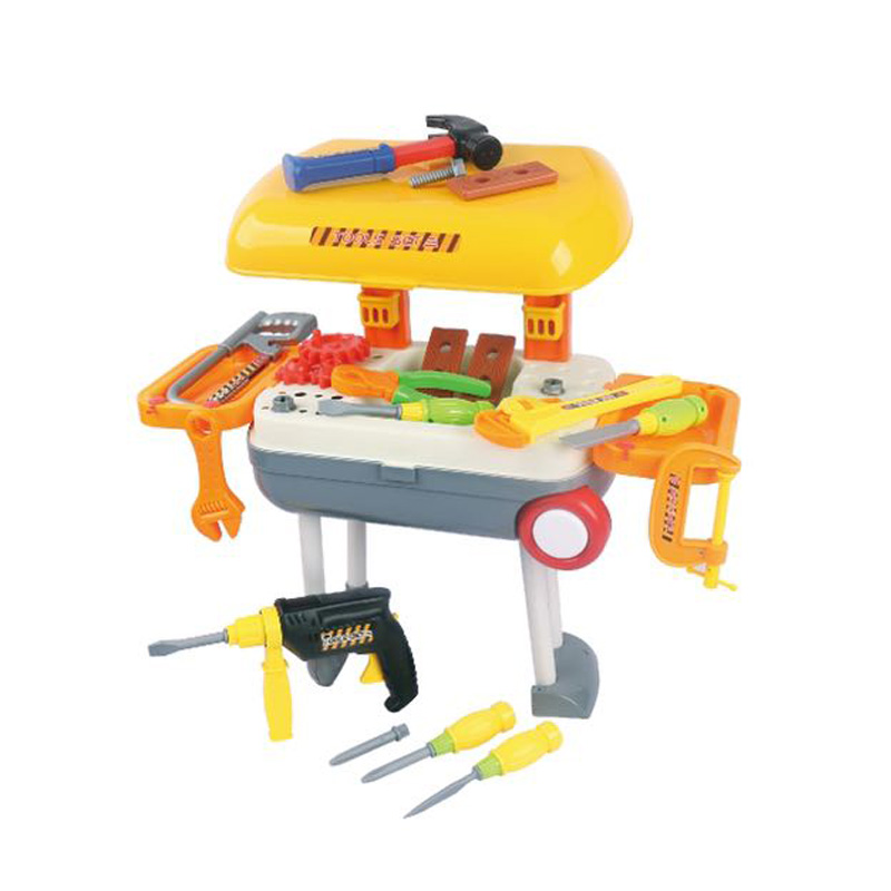 Пластиковая интеллектуальная тележка для ролевых игр, набор инструментов «сделай сам», набор игрушек