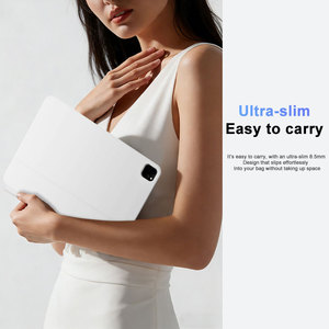 High-end Custom <b>Keyboard</b> Case Factory China Portable Wireless Magic Magnetic <b>Keyboard</b> for iPad Pro 12.9"/13" ODM OEM - Product Image 6