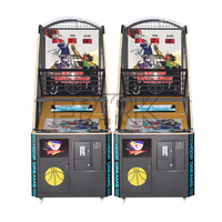 Machine de basket-ball portable, jeu à pièces, pour borne d'arcade, tir pour parc d'attractions
