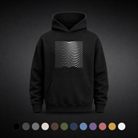 Sweat à capuche surdimensionné de haute qualité avec logo imprimé sur écran, en mélange polyester/coton 400 GSM, idéal pour l'hiver, fabrication OEM, faible MOQ
