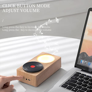 Altavoz Inalámbrico de Escritorio Retro Creativo T19, Sonido Estéreo de 360 Grados, Luz Nocturna, Altavoz de Escritorio Retro - Product Image 2