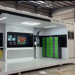 Estación inteligente combinada con Banco <span class=keywords><strong>de</strong></span> descanso y pantalla digital popular con información <span class=keywords><strong>de</strong></span> datos del Servicio <span class=keywords><strong>de</strong></span> Desarrollo <span class=keywords><strong>de</strong></span> la ciudad urbana cercana - Product Image 6