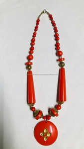 Suministro de fábrica de resina epoxi, joyería de moda, collares de resina con juego de pendientes para ocasiones de boda y fiesta a precio de exportación - Product Image 5