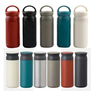 Wholesale Custom 350ml 500ml New best-selling portable stainless steel thermal vacuum flasks water bottle with handle