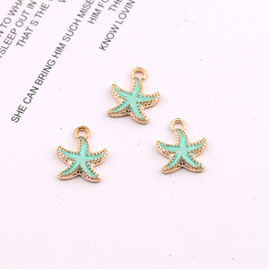 จี้รูปปลาดาวโลหะผสมสังกะสีหลากสีสำหรับทำเครื่องประดับ DIY - Product Image 4