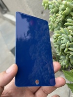 Revêtement en poudre époxy thermodurcissable bleu super brillant pour peinture de bateau, application au pistolet, ultra-lisse, brillance éclatante, bonne adhérence