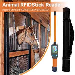 Lector HDX de Etiquetas RFID de Bastón Largo de 134.2kHz para Ganado y Gestión Pecuaria - Product Image 6