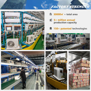 Mini inversor de unidad de CA de aire acondicionado dividido 220V-50HZ R410A 1800 de gama alta montado en la pared <span class=keywords><strong>Minisplit</strong></span> aire acondicionado invertido Wifi - Product Image 5