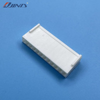 Conectores JINDA 2510-12Y de 2.54mm y 12 pines PA66, de cable a placa y tipo wafer, CC 250V, latón estañado, montaje en placa PCB