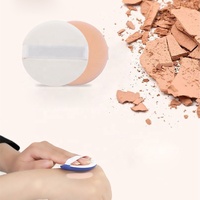 Lalasis Skin Friendly Soft Round Powder Puff Beauty Customize Makeup Foundation Air Pad Cushion Sponge