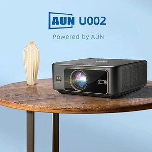 LED chiếu aun U002 Top <span class=keywords><strong>Android</strong></span> 12 Wifi Bluetooth bản địa Full <span class=keywords><strong>HD</strong></span> 4K videoprojector rạp chiếu phim tại nhà giáo dục kinh doanh sử dụng ngoài trời - Product Image 2