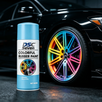 Peintures automobiles multicolores en gros pour la personnalisation et la décoration de véhicules, entretien des roues, peinture en caoutchouc pelable en aérosol