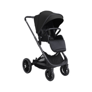 <span class=keywords><strong>Poussette</strong></span> bébé <span class=keywords><strong>3</strong></span>-<span class=keywords><strong>en</strong></span>-<span class=keywords><strong>1</strong></span> à vue panoramique avec housse coupe-vent entièrement fermée et panier de transport pratique - Product Image 4