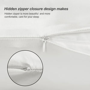 โรงงานขายส่งที่กำหนดเองหรูหราสะดวกสบายซูเปอร์นุ่ม100% หม่อนผ้าไหมปลอกหมอนสำหรับผม - Product Image 4