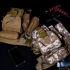 Bolsa Táctica de Camuflaje para la Cintura, Bolsa de Viaje Deportiva para Exteriores, Bandolera Cruzada, Bolsa de Pierna de Poliéster - Product Image 5