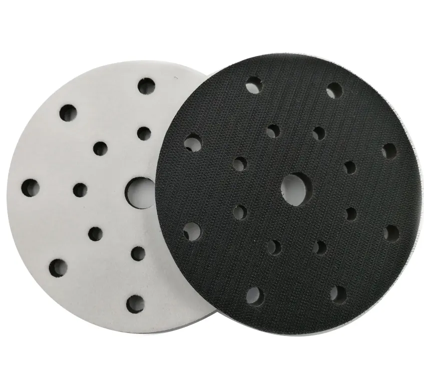 5 Inch 17 Holes Hook and Loop Sponge Soft Interface buffer Pad for Polishing Grinding Power Tools