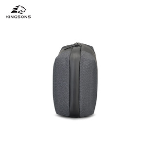 Kingsons Multipurpose Storage Bag Rectangle Waterproof Fabric With Double Zipper For Electronics Accessories - Product Image 4