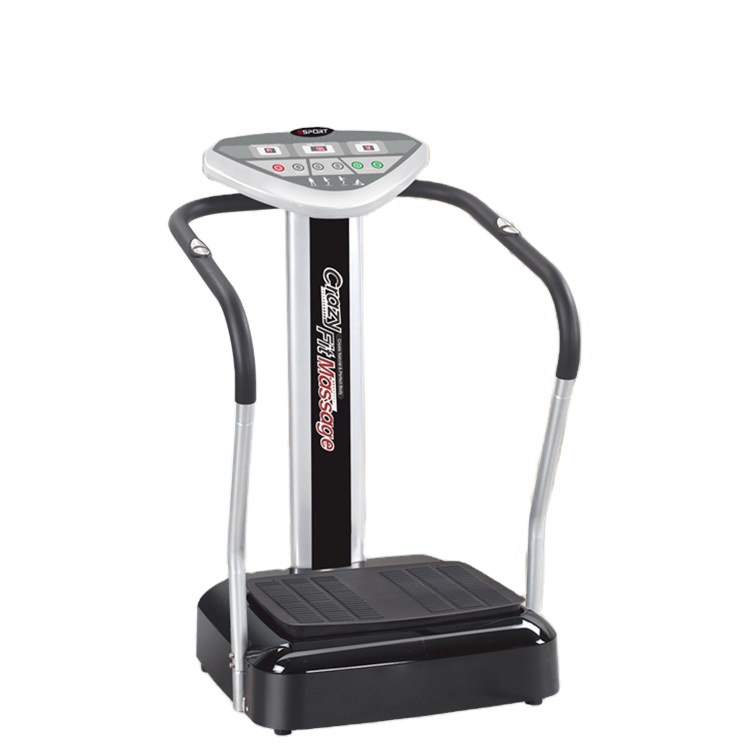 Vibro Mesin Fitness Platform Getaran Seluruh Tubuh, Mesin Pijat Crazy Fit