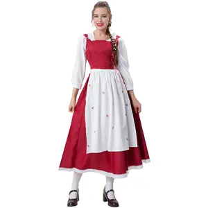 Disfraz de Cosplay de Caperucita Roja para vestido Halloween carnaval <span class=keywords><strong>fantasía</strong></span> fiesta vestido de lujo - Product Image 1