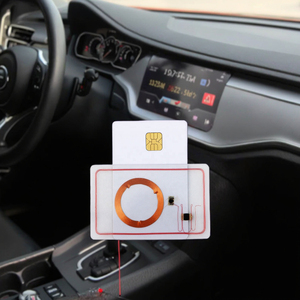 Tarjeta de control de acceso de CPU con chip inteligente estándar de cifrado avanzado Interfaz 1K RFID y NFC para licencia de conducir de residentes de hoteles - Product Image 3