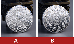 Chinese Silver Gold Commemorative Year of the Dragon Coin - Product Image 5