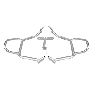 NICECNC Garde-moteur en acier inoxydable argenté pour moto, barres de protection supérieures pour BMW R1250GS 2019-2024 <span class=keywords><strong>R</strong></span> <span class=keywords><strong>1250</strong></span> <span class=keywords><strong>GS</strong></span> <span class=keywords><strong>R</strong></span> 1250GS - Product Image 5