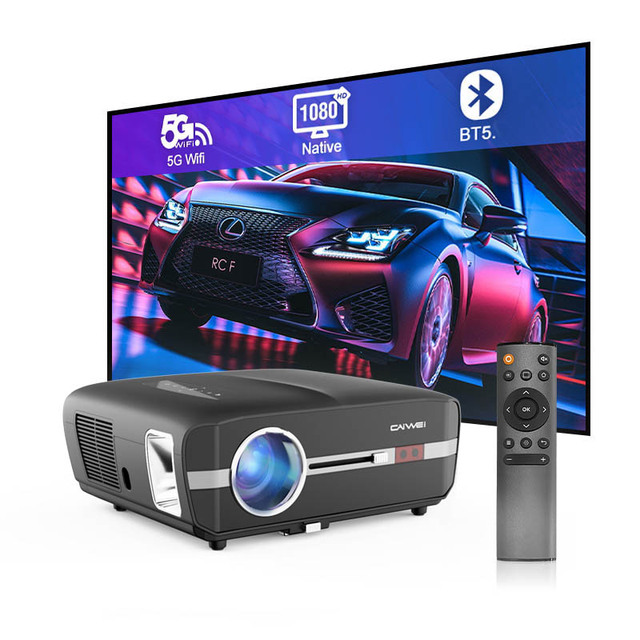 Projector Day and Night 4k 1850ANSI 1080p Gaming Projector 4k With Wifi Home Theater Beamer Full HD