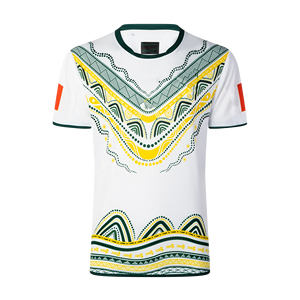 Jersey Pria Dewasa Samoa Tonga Selandia Baru Super Rugby League 100% Poliester Anti-UV Anti-Bakteri Cetak Sublimasi Desain Baru - Product Image 5