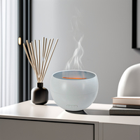 Meilleure vente 150ml électrique USB Ultrasonic Fire Flame Aroma Diffuseurs Huile essentielle Parfumé Ultrasonique Humidificateur d'air