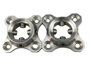 Plaque de connexion réglable (siège de connexion en bois) connecteur Articulation de prothèse de genou prothétique artificielle - Product Image 4