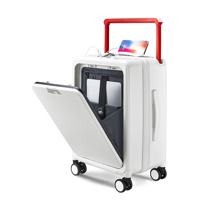 luxury aluminum suitcase 30 inch