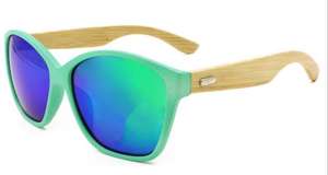 النظارات الشمسية الجديدة الأكثر مبيعًا من خشب الخيزران ، العلامة التجارية الخاصة بك ، النظارات الشمسية المستقطبة المصنوعة يدويًا من الخيزران - Product Image 6