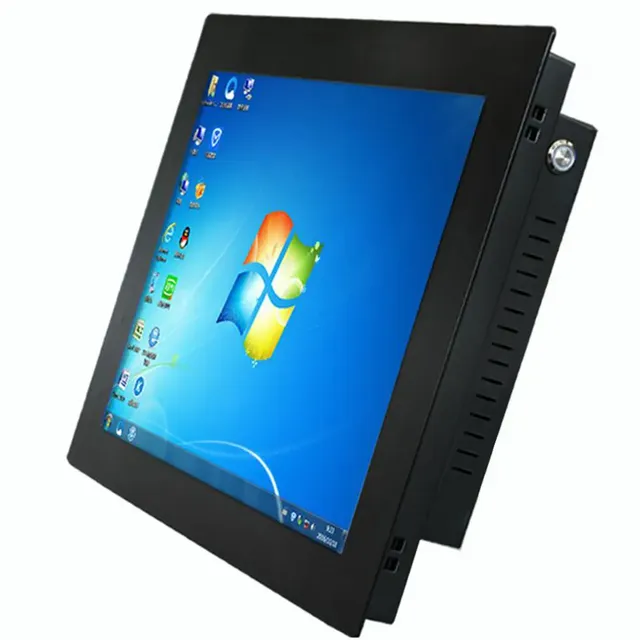 10" 12" 15 Inch Industrial Computer All in One PC Mini Tablet Panel Resistive Touch Screen Intel Core I3 Win 10 PRO 2GB RAM