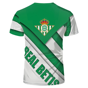 Vente De Gros Impression En 3D T-shirt Manches Courtes Sublimation Respirant Maillot De Football Sport T-shirts - Product Image 3