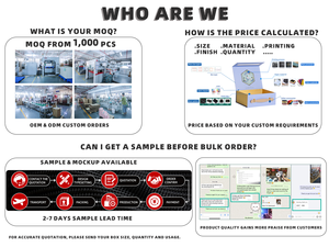 Cartón de belleza biodegradable, esencia vacía, crema facial, regalo de lujo, juego de maquillaje, embalaje cosmético, caja de Color de papel para cosméticos - Product Image 3