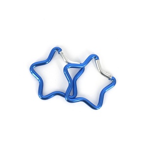 Clip de mousqueton étoile le moins cher promotionnel Mini mousqueton Clips escalade mousqueton couleurs en vrac - Product Image 5