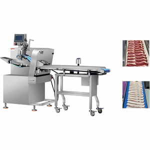 Trancheuse continue modèle 160, conçue pour la découpe continue à grande vitesse de viande crue et cuite avec épaisseur de coupe réglable - Product Image 1
