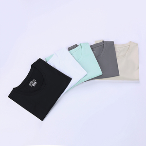 T-Shirt da Uomo di Alta Qualità ad Asciugatura Rapida, <span class=keywords><strong>Logo</strong></span> Personalizzato, <span class=keywords><strong>Abbigliamento</strong></span> per Esercizio e Fitness <span class=keywords><strong>con</strong></span> Stampa Serigrafica, Maglietta Traspirante - Product Image 3