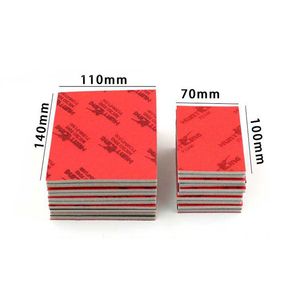 Giấy Cát Xốp Miếng Bọt Biển Chà Nhám 5 Inch Miếng Bọt Biển Phủ Cát Cho Kim Loại Thép Không Gỉ Làm Sạch Khối Chà Nhám Trong Thân Xe Hơi - Product Image 2