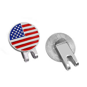 GREPAS礼品定制高尔夫球标记，带帽夹 - Product Image 5