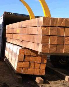 Madera de Azobé Africana Redonda de Alta Resistencia al Desgaste y Alta Densidad, Grado Premium para Exportación, para Puentes, Muelles y Ingeniería Estructural Pesada - Product Image 1