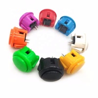 Boutons poussoirs de type carte 30 mm pour jeux d'arcade, boutons de commutation pour borne d'arcade