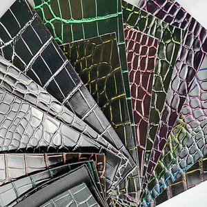 Feuilles de papier pour l'artisanat des nœuds de cheveux, tissées en Faux cuir, motif Animal, imprimé Crocodile, pour la saint-valentin, gaufré, roi Lion, S146 - Product Image 2