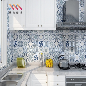 Azulejos de <span class=keywords><strong>pared</strong></span> de <span class=keywords><strong>vinilo</strong></span> autoadhesivos 3D modernos, de papel tapiz Panel, mosaico geométrico impermeable, ignífugo para baño y <span class=keywords><strong>ducha</strong></span> - Product Image 3