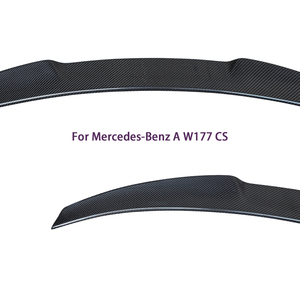 For A-Class W177 V177 Sedan CS Style Carbon Fiber <b>Rear</b> <b>Spoiler</b> Trunk Wing 2018-2023 - Product Image 3