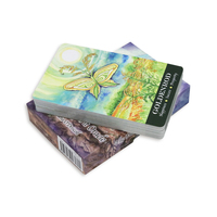 Impression de cartes d'affirmation pour enfants, cartes de Tarot personnalisées en vrac, cartes Oracle pleine taille avec Guide
