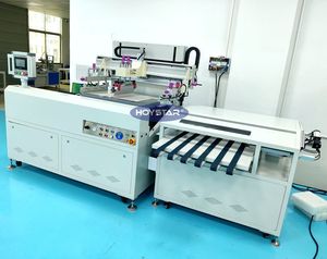 Máquina de serigrafía semiautomática para papel, máquina de transferencia de puntos UV en papel, máquina serigrafa automática para película PET, impresora de serigrafía para película PET. - Product Image 5