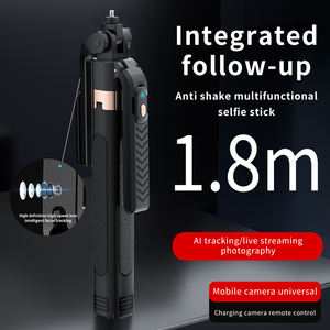 Perche à selfie flexible à suivi automatique du visage CL09 de 1,8 m, trépied pour appareil photo à 360 degrés, fonction de pliage intelligente pour téléphone, vente chaude - Product Image 6