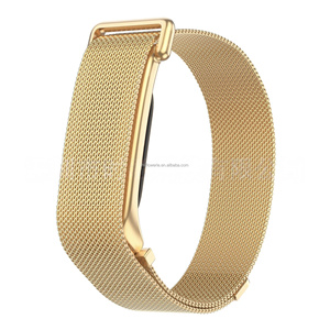 Bracelet magnétique hypoallergénique de qualité supérieure, en acier inoxydable milanais, bracelet de remplacement pour montre connectée Google Fitbit Air - Product Image 2