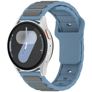 Bracelet de montre en silicone universel double couleur 22MM 20MM pour Samsung Galaxy <span class=keywords><strong>Watch</strong></span> 7 6 5 4 Pro <span class=keywords><strong>Classic</strong></span> 44 40mm <span class=keywords><strong>42mm</strong></span> 46mm <span class=keywords><strong>Huawei</strong></span> <span class=keywords><strong>GT</strong></span> - Product Image 3